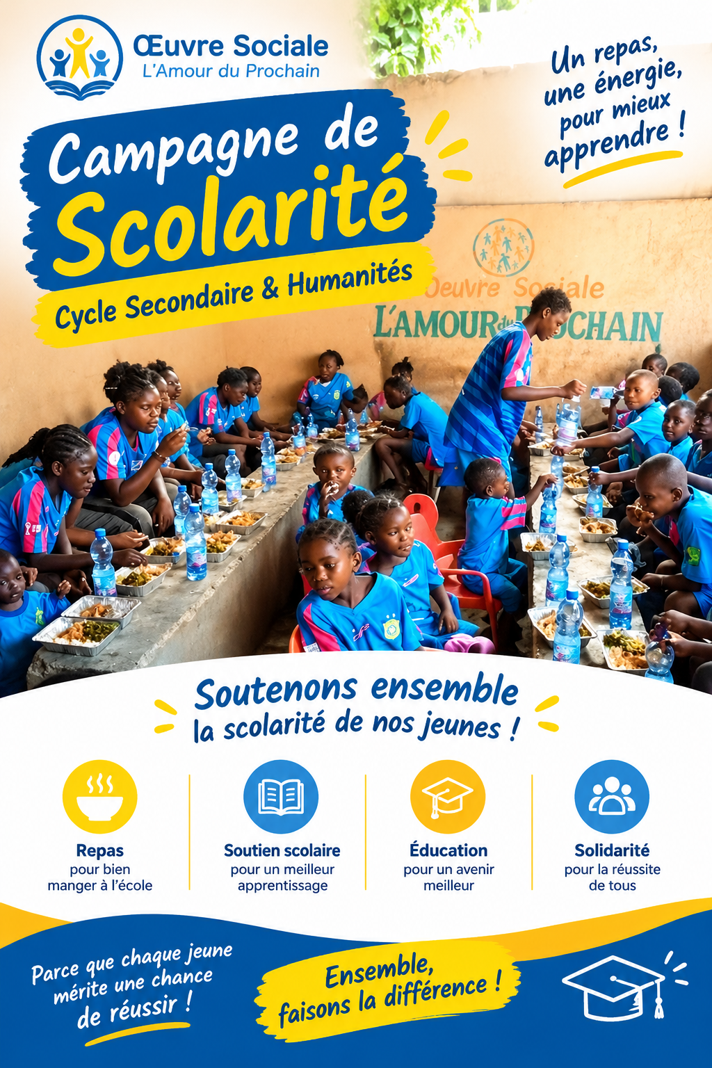 Campagne de Scolarité – cycle Secondaire & Humanités